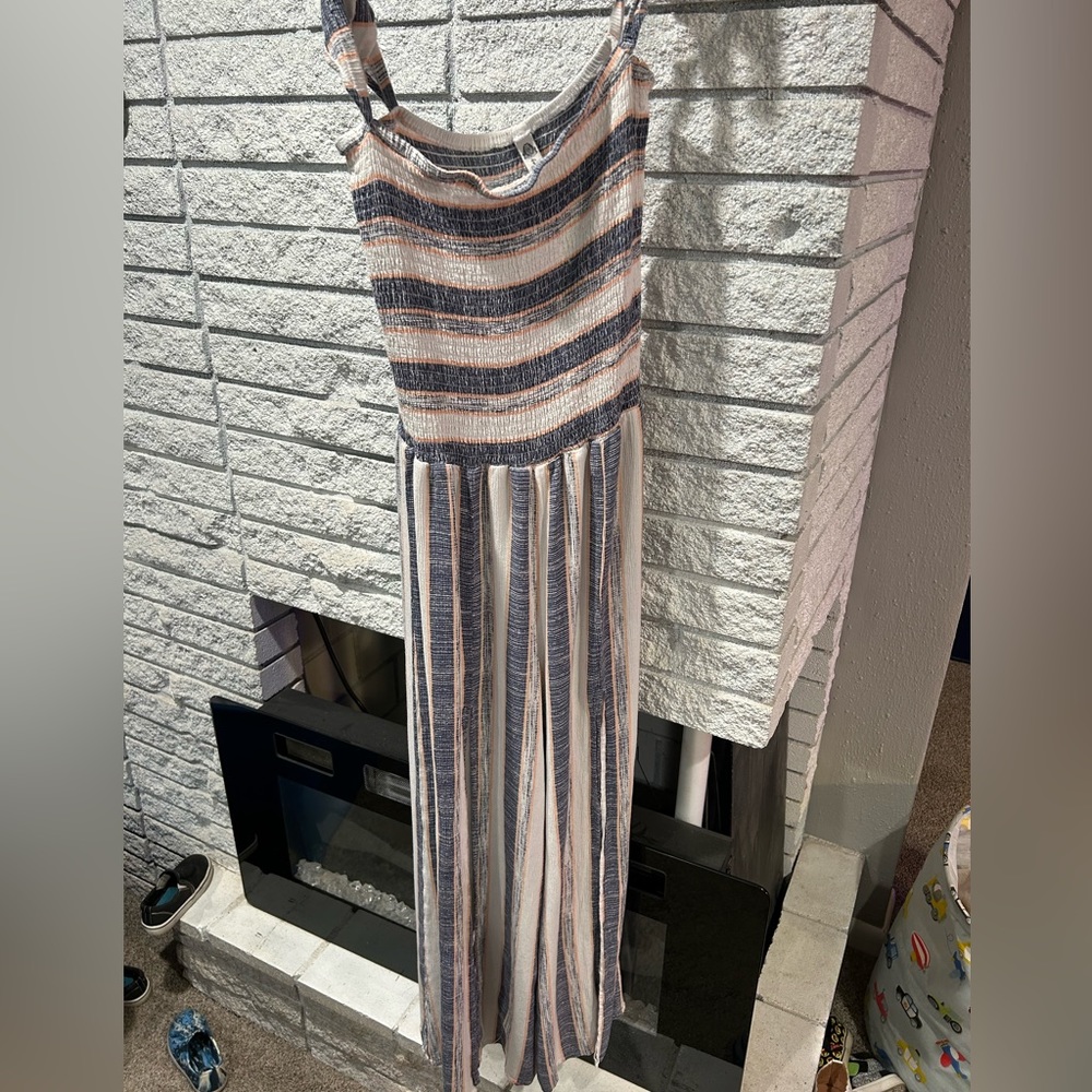 Romper with high slits